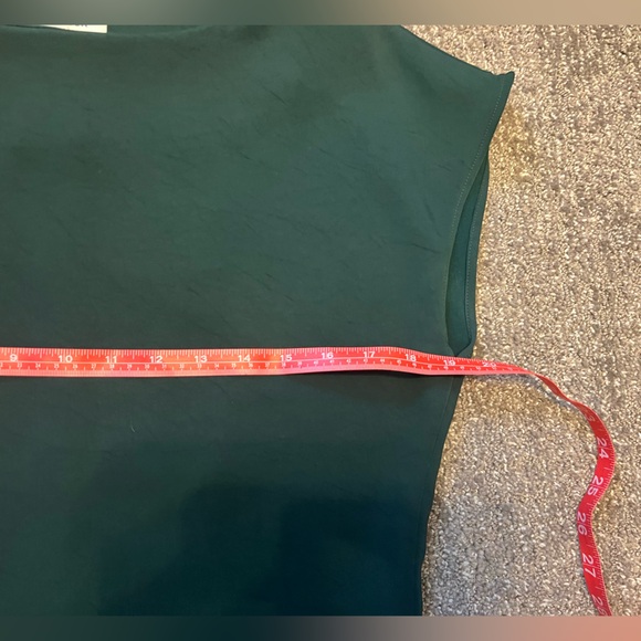 Of / Mercer Sheath Dress Pull-On Dark Green Medium - Picture 9 of 10